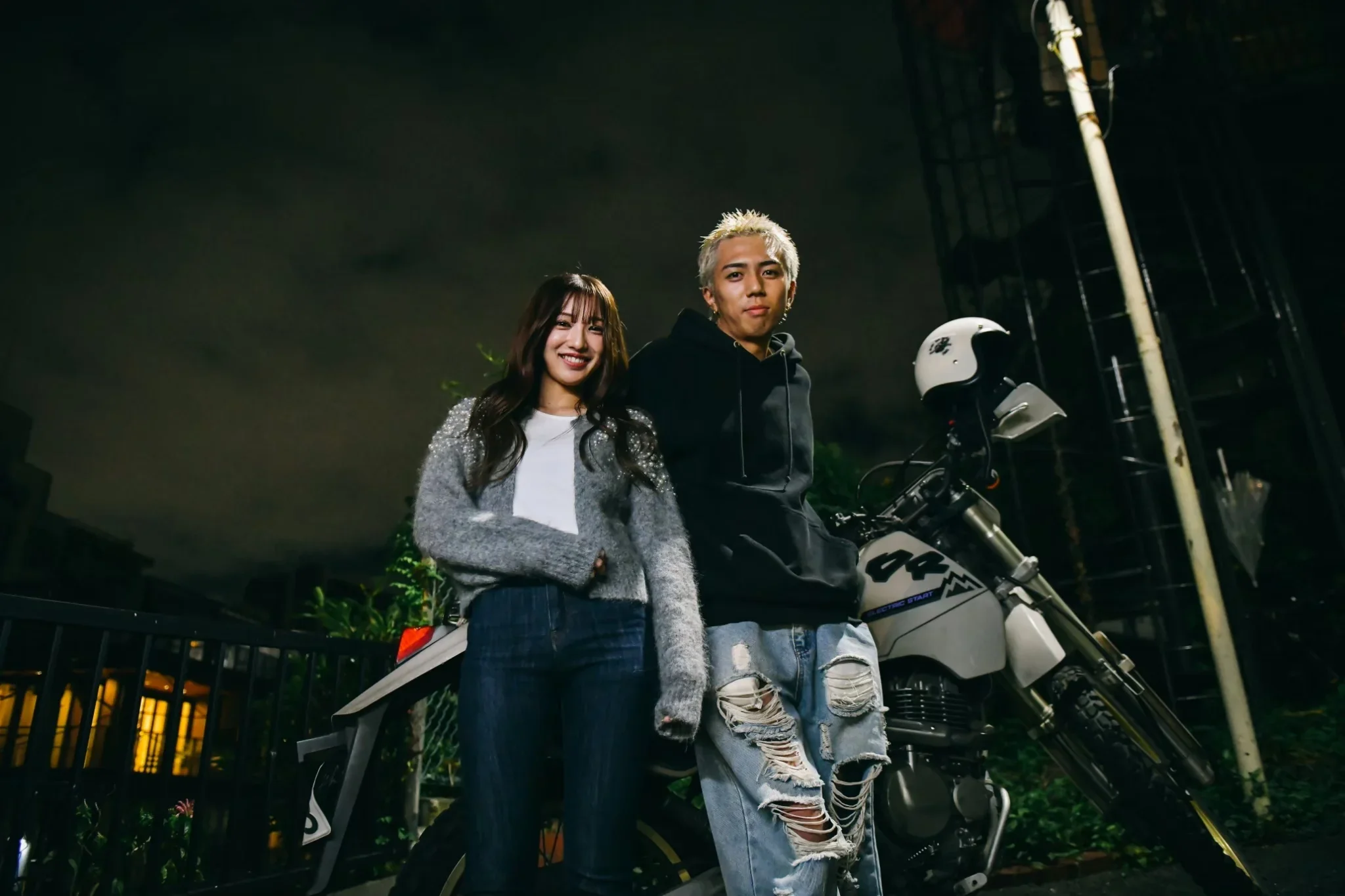 暗い場所で撮影した写真