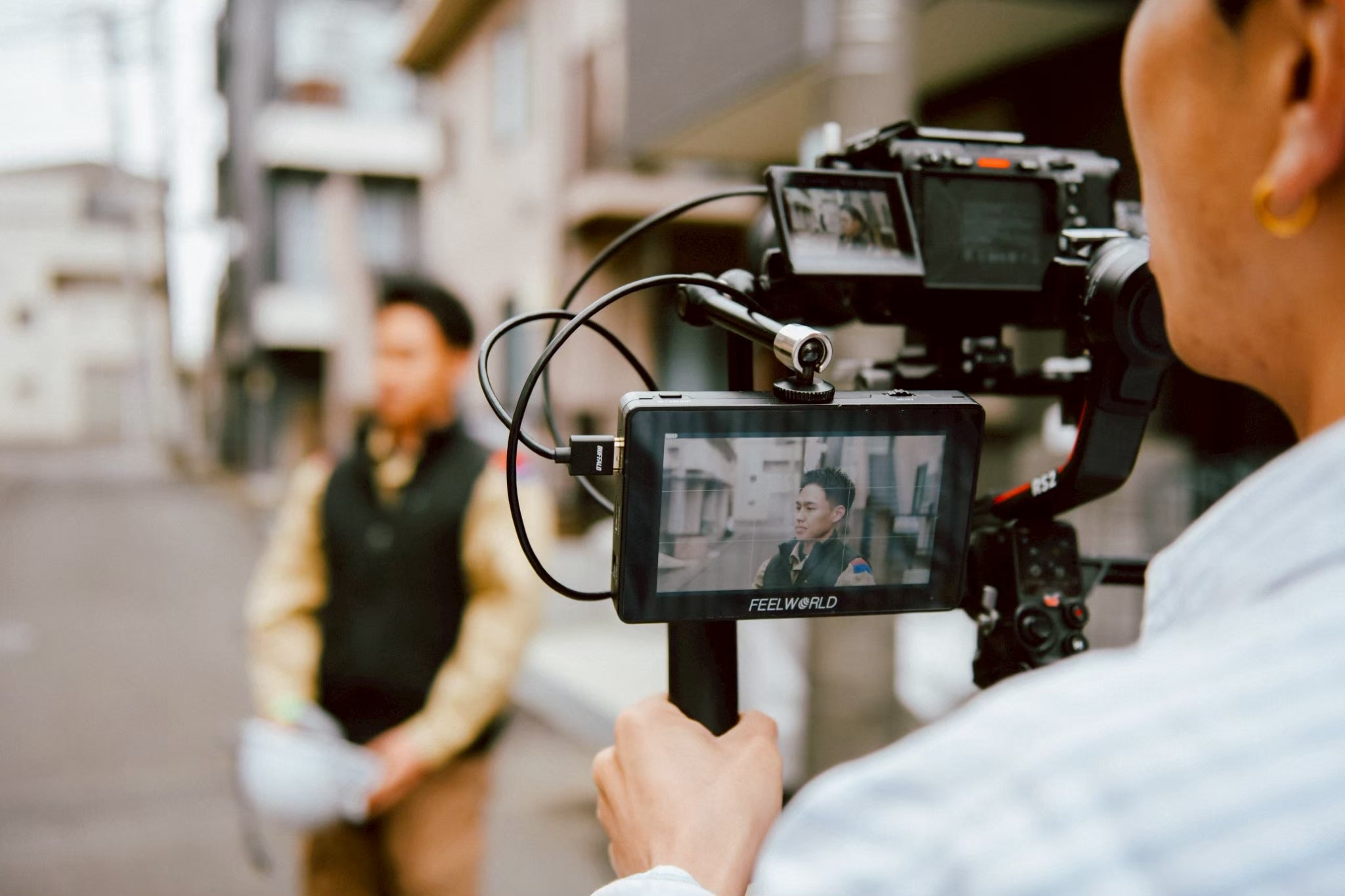 ジンバルを使用した撮影