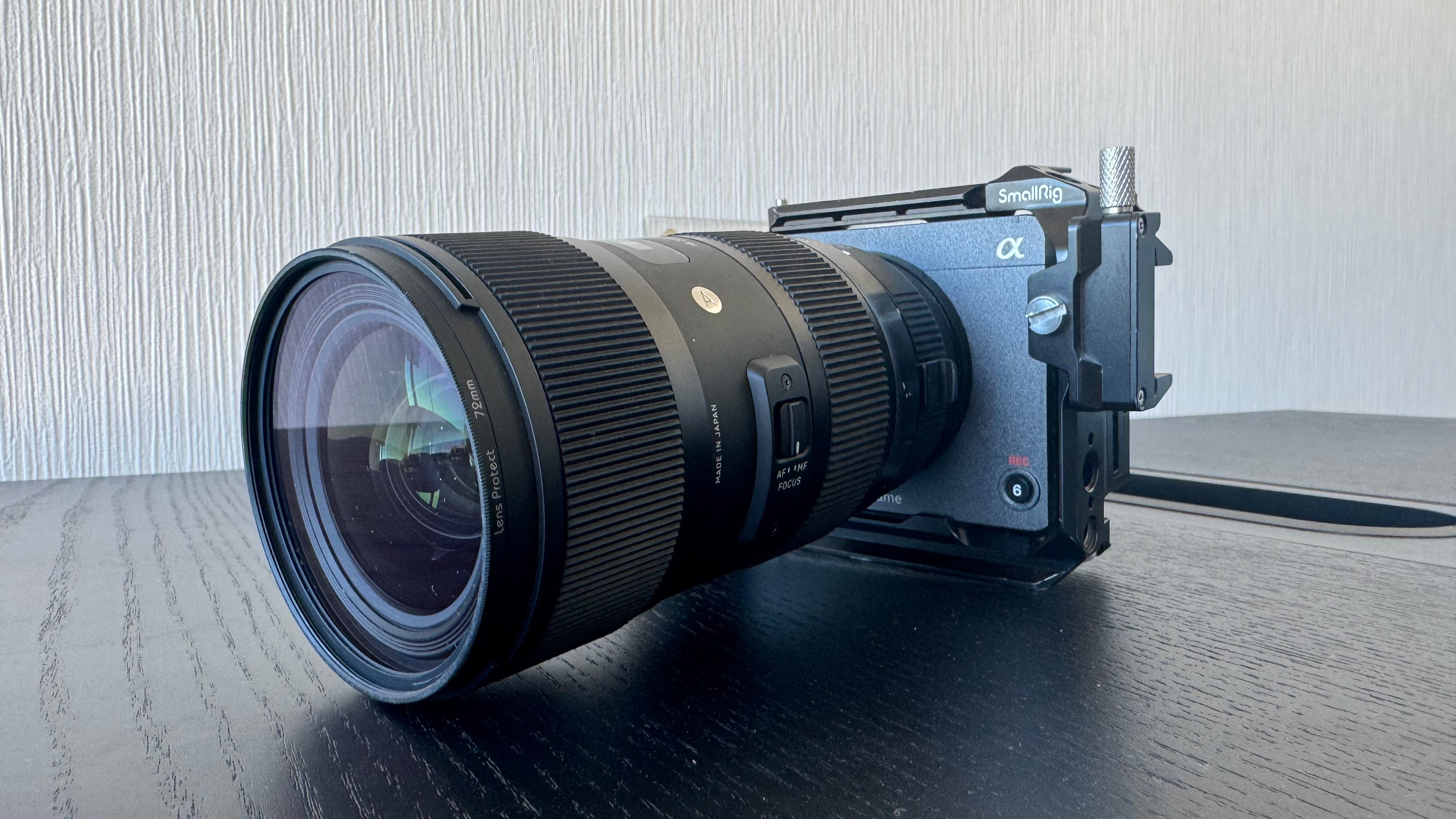 FX3とズームレンズの組み合わせ